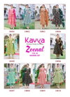 Zeenat Vol 10 by Kavya Naira Cut Printed Readymade Suits Wholesale Clothing Suppliers In India

